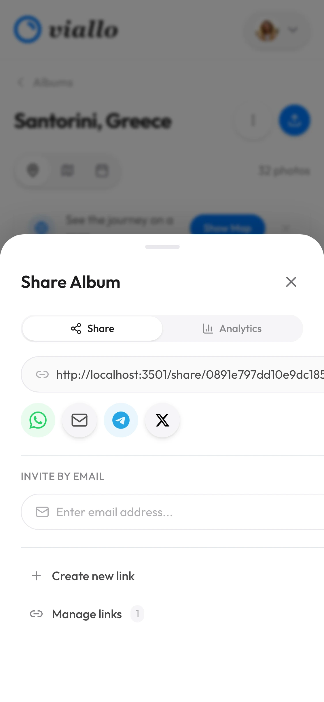 Share with a Link